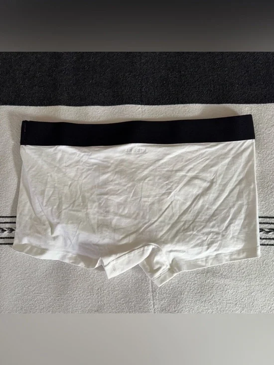 Diesel White Boxer Briefs with Black Waistband and Red Logo size L - Picture 4 of 4
